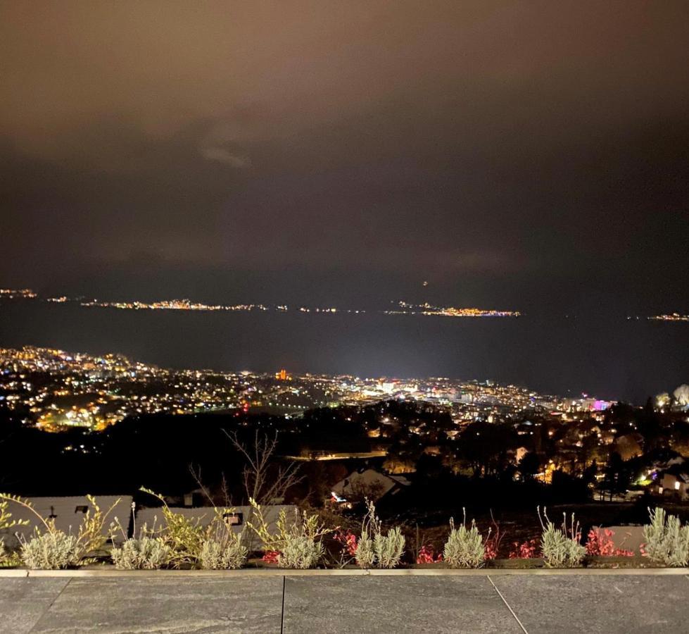 Appartement Moderne Avec Vue Panoramique A Jongny Proche De Montreux Екстер'єр фото