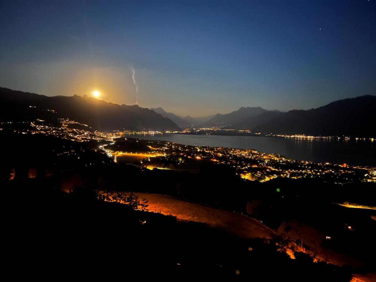 Appartement Moderne Avec Vue Panoramique A Jongny Proche De Montreux Екстер'єр фото