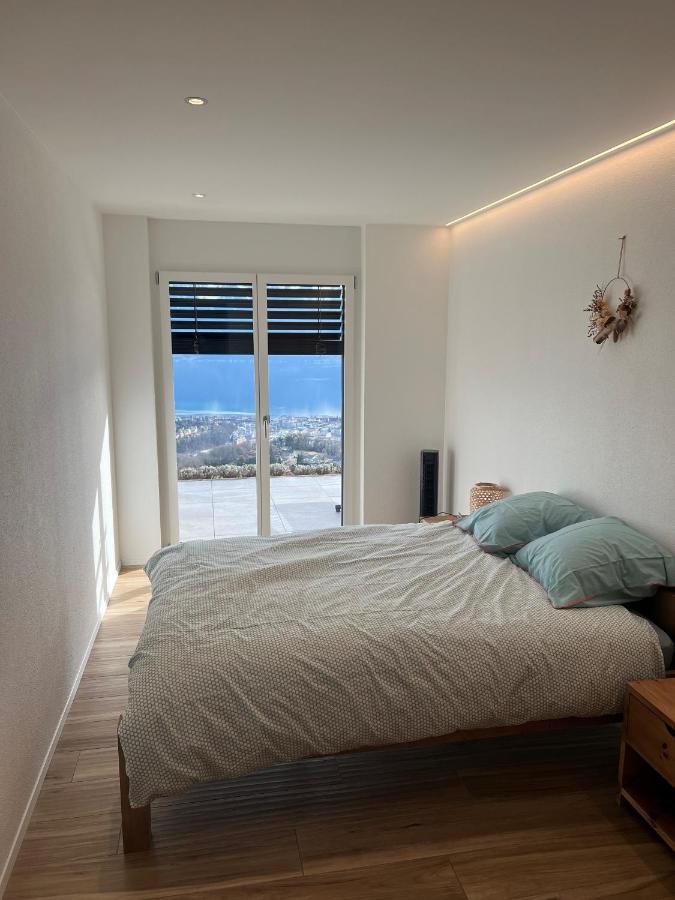 Appartement Moderne Avec Vue Panoramique A Jongny Proche De Montreux Екстер'єр фото